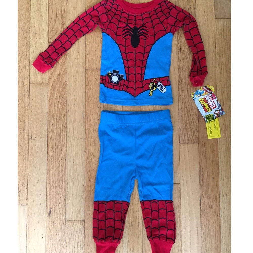 Marvel Spider-Man 2 piece boys pj set